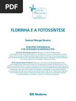 livro florinha e a fotossintese.