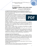 3. La Derogación Del Derecho Comercial Por El Nuevo Código Civil Apariencia y Realidad. e. m. Favier Dubois