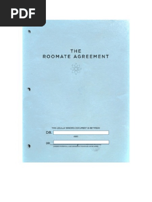 planning 10 - the roommate agreement