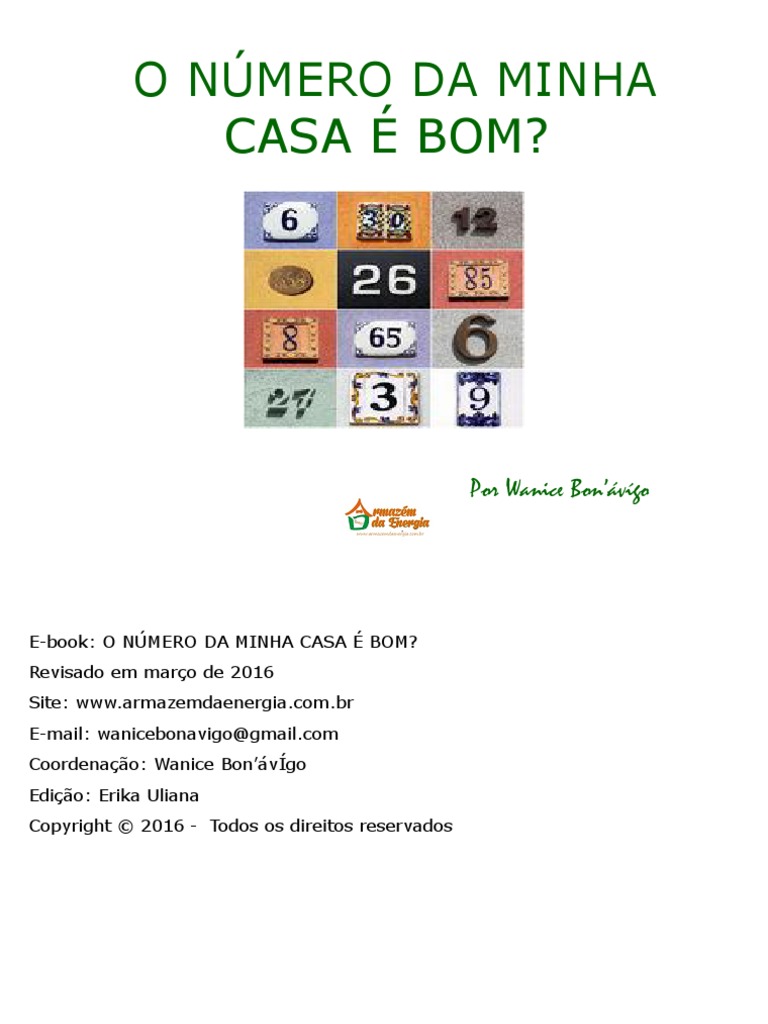 Como Saber O Numero Da Minha Residencia