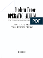 Arias de Opera Para Tenor