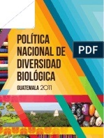 Politica Nacional de Diversidad Biologica