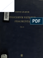 Stoicorum Veterum Fragmenta, Ed. I Ab Arnim, Vol. IV, Stuttgart 1964