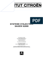 Systeme Injection Sagem s2000