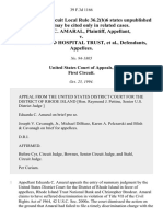 Amaral v. RI Hospital Trust, 39 F.3d 1166, 1st Cir. (1994)