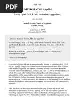 United States v. Collins, 60 F.3d 4, 1st Cir. (1995)