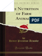 The Nutrition of Farm Animals 1000911304