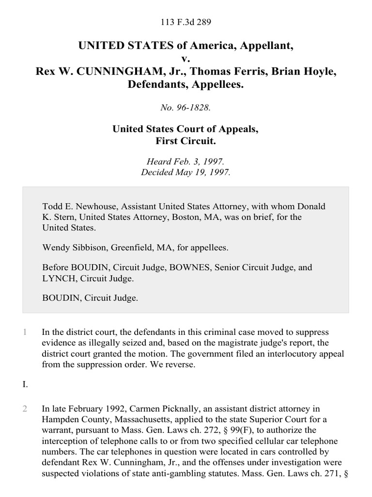 Appeal on Suppression of Wiretap Evidence | PDF | Supreme Court Of The ...