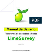 Uso de Limesurvey