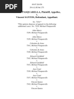 Michael Pasquarella v. Vincent Santos, 416 F.2d 436, 1st Cir. (1969)