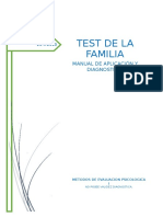Manual Test de La Familia