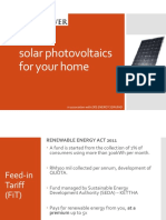 ERS MSP Solar Photovoltaics For Your Home