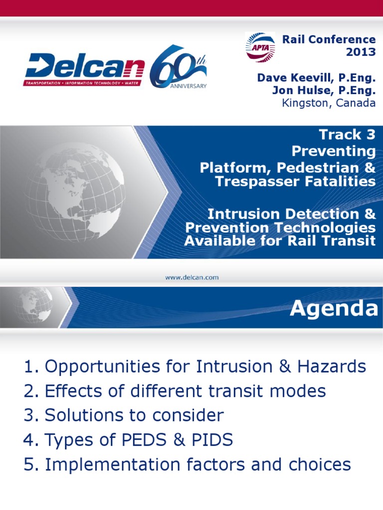 Railway Intrusion Detection Solutions | PDF | Rail Transport | Rapid ...