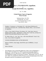 Nicholas A. Palmigiano v. Joseph Baxter, 510 F.2d 534, 1st Cir. (1975)