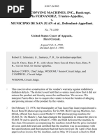 In Re Bird Copying MacHines Inc., Bankrupt. Felipe Pla Fernandez, Trustee-Appellee v. Municipio de San Juan, 618 F.2d 883, 1st Cir. (1980)