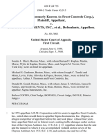 A.D.M. Corp. (Formerly Known As Frost Controls Corp.) v. Sigma Instruments, Inc., 628 F.2d 753, 1st Cir. (1980)