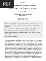 Lionel Aubin v. Stanley Fudala, Etc., 821 F.2d 45, 1st Cir. (1987)