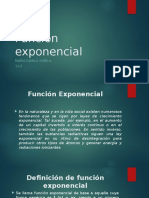 Función Exponencial