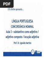 Substantivos e Adjetivos