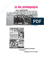 PEDAGOGIA (Historia Argentina Golpes de Estado)