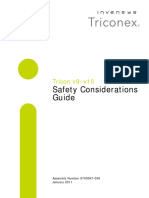 9720097-008 Safety Considerations Guide For Tricon v9-v10 Systems PDF
