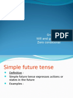 Unit 4 The Simple Future Tense and First Conditional