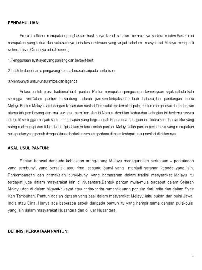 Free Gambar Pantun Docx Terupdate oleh Cikimm.com