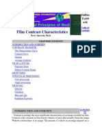 Film Contrast Characteristics: Online Textb Ook