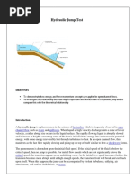 Download Hydraulic Jump Experiment Complete Report by Bshfirnaudz SN315983949 doc pdf