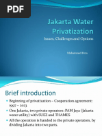  Jakarta Water Privatization