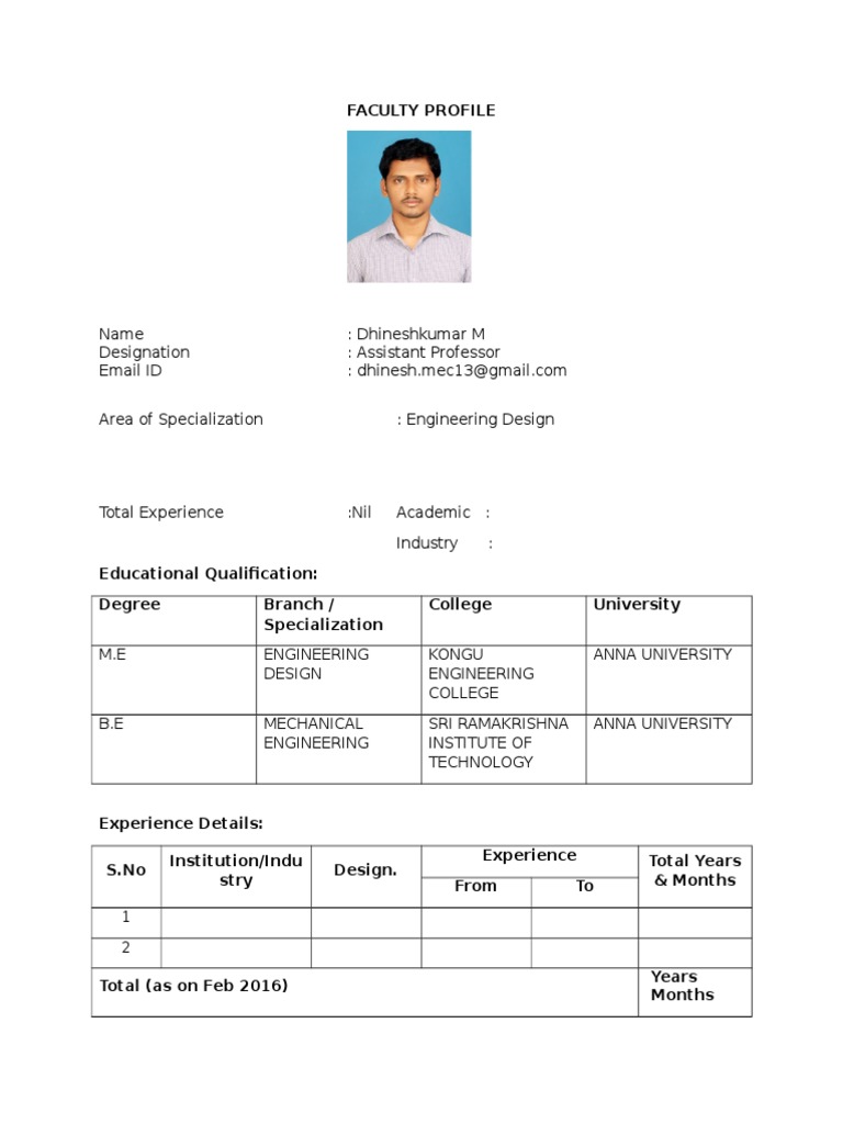 Profile | PDF