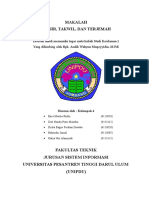 Makalah Studi Keislaman 1