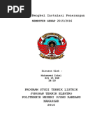 Download Laporan Bengkel Instalasi Penerangan by Muhammad Zuhal SN315988451 doc pdf