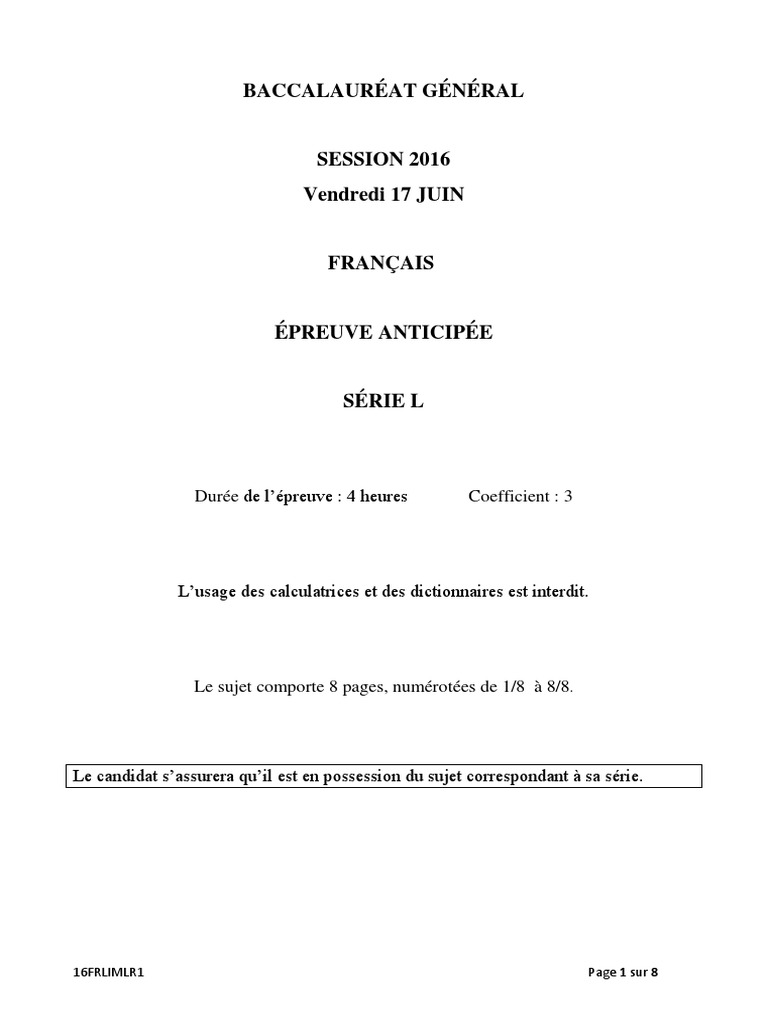 Sujet dissertation probatoire 2016 06 image