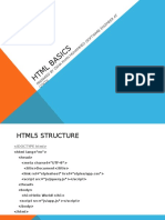 HTML Basics