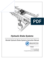 Mondel Hydraulic Brake Systems Instruction Manual