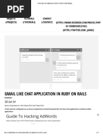 Gmail Like Chat Application in Ruby On Rails - Joseph Ndungu