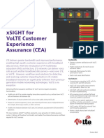 Xsight For Volte Customer Experience Assurance (Cea) : Key Benefits