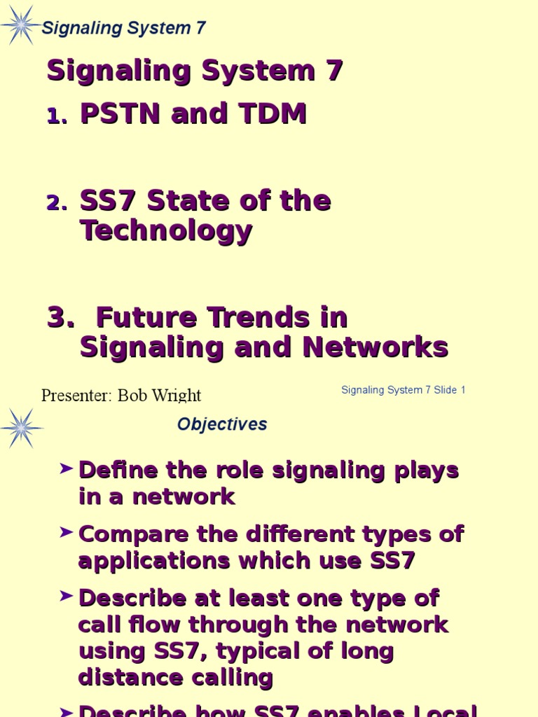 Understanding Signaling System 7 (SS7) | PDF | Session Initiation ...