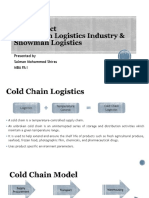 Indian Cold Chain Logistics Industry and Snowman Logistics