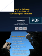 Geopark in Malaysia The Front Door of Our Geological Treasures - PDF - 16 Mei 2014