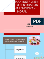 Pembentangan (Pembinaan Instrumen Dan Item Pentaksiran Dalam Pendidikan Moral)