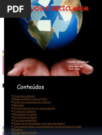 Resíduos e reciclagem