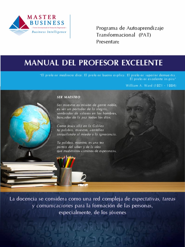 Manual Del Profesor Excelente Plagio Maestros