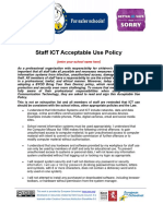 Staff ICT Acceptable Use Policy 