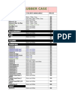 Retail Pricelist