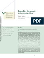 ANGHIE - Rethinking Sovereignity in International Law