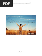 ¿Qué Les Pasa A Los Creyentes Que Prometen y No Cumplen A Dios