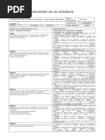 Evaluación de Ciencias Naturales (Masa y Volumen)