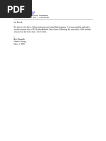 Gene Block's Emails On Steve Alford - Part 2